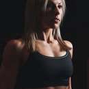 Lesbian Fitness Freak with Sporty Body in Fresno